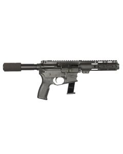 Bersa BAR9 AR Pistol - Black | 9mm | 4" Barrel | 31rd Mag (Glock Type) | 4" M-LOK Handguard | w/ Compensator