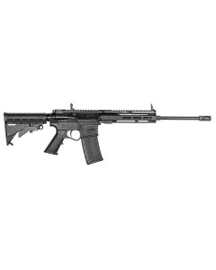 ATI ALPHA-15 RIA AR Rifle - Black | 5.56 NATO | 16" Barrel | 8" M-LOK Rail | Flip Up Sights