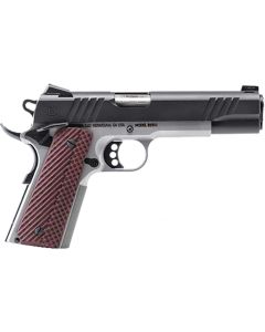 Bersa B1911 Pistol - Black | .45 ACP | 5" Barrel | 8rd | Stainless Frame | Rosewood Grips