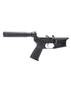 Anderson AM-15 Forged Complete AR Lower - Black | Pistol Buffer Tube
