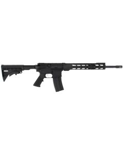 Anderson Utility Forged AR Rifle - Black | 5.56NATO | 16" Barrel | 12" M-LOK Rail | A2 Flash Hider | M4 Buttstock