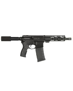 Bersa BAR15 AR Pistol - Black | 5.56 NATO | 7.5" Barrel | 7" M-LOK Handguard | Birdcage Type Flash Hider