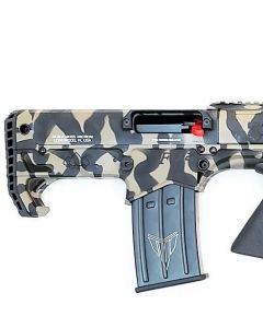 Black Aces Pro Series Bullpup Pump Shotgun - Tiger Stripe | 12ga | 18.5" Barrel | Barrel Shroud