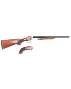 Black Aces Tactical Side-By-Side Shotgun - Silver Receiver | 12ga | 18.5" Barrel | Walnut Furniture