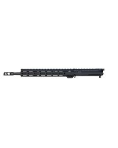 Bushmaster Bravo Zulu AR15 Complete Upper Assembly - Black | 5.56NATO | 16" Barrel | 14" BFI Free Float M-LOK Rail | Snake Charmer Muzzle Brake