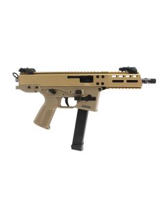 B&T GHM9 Gen 2 Pistol - Coyote Tan | 9mm | 6.9" Threaded Barrel | 33rd | Glock Compatible Lower | w/ 25mm 3-Lug