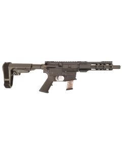CBC AR-9 Aluminum AR Pistol - Black | 9mm | 7.5" barrel | 7" M-LOK Rail | SBA3 Brace | Afterburner Compensator
