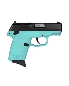 SCCY CPX-1 Gen 3 Sub-Compact Pistol - Black / SCCY Blue | 9mm | 3.1" Barrel | 10rd | Ambidextrous Safety | Red Dot Ready