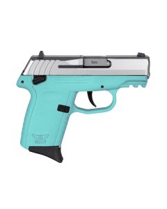 SCCY CPX-1 Gen 3 Sub-Compact Pistol - Stainless / SCCY Blue | 9mm | 3.1" Barrel | 10rd | Ambidextrous Safety