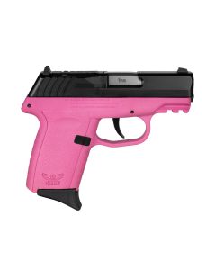 SCCY CPX-2 Gen 3 Sub-Compact Pistol - Black / Pink| 9mm | 3.1" Barrel | 10rd | No External Safety | Red Dot Ready
