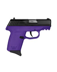 SCCY CPX-2 Gen 3 Sub-Compact Pistol - Black / Purple | 9mm | 3.1" Barrel | 10rd | No External Safety