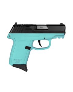 SCCY CPX-2 Gen 3 Sub-Compact Pistol - Black / SCCY Blue | 9mm | 3.1" Barrel | 10rd | No External Safety | Red Dot Ready