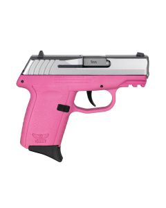 SCCY CPX-2 Gen 3 Sub-Compact Pistol - Stainless / Pink | 9mm | 3.1" Barrel | 10rd | No External Safety