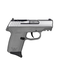 SCCY CPX-2 Gen 3 Sub-Compact Pistol - Stainless / Gray | 9mm | 3.1" Barrel | 10rd | No External Safety | Red Dot Ready