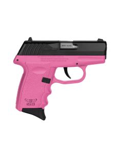 SCCY CPX-3 Sub-Compact Pistol - Black / Pink | .380 Auto | 3" Barrel | 10rd | No External Safety