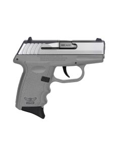SCCY CPX-3 Sub-Compact Pistol - Stainless / Gray | .380 Auto | 3" Barrel | 10rd | No External Safety