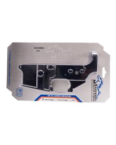 Anderson AM-15 Forged Stripped AR15 Lower Receiver - Black | Retail Packaging