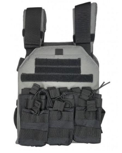 Guard Dog Tactical Doberman Plate Carrier | 1 Lb/Per - Grey