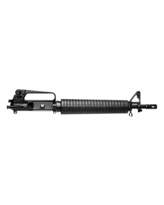 Del-Ton Dissipator Complete AR15 Upper Assembly - Black | 5.56NATO | 16" Heavy Profile Barrel | A2 Upper NON-Detachable Carry Handle | A2 Front Sight Post & Flash Hider
