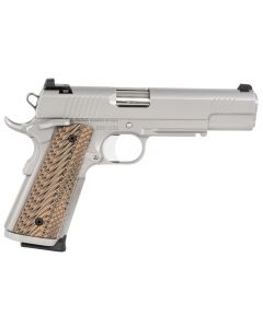 Dan Wesson Specialist 1911 Pistol - Stainless | 9mm | 5" Barrel | 10rd | G10 Grips | Front & Rear Night Sight