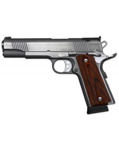 Dan Wesson Pointman Seven 1911 Pistol - Stainless w/ Wood Grips | .45 ACP | 5" Barrel | Adj. Rear Sight | CA APPROVED on Roster as PM7 (Stainless) 01900