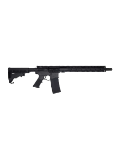 ET Arms Omega 15 Polymer AR Rifle - Black | 5.56 NATO | 16" barrel | 15" Aluminum M-LOK Rail | A2 Grip & A2 Stock