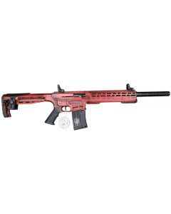Garaysar Fear-116 Semi-Auto Shotgun - Battle Worn Red | 12ga | 20" Barrel