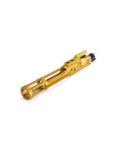 Faxon Firearms 5.56/300 BLK Gunner Light Weight Bolt Carrier Group - TiN (Gold) PVD