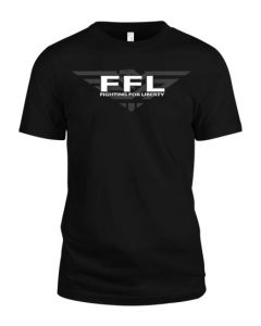 FFL "Fighting For Liberty" Logo Front 2AW Logo Back T-Shirt