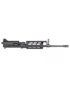 FightLite MCR DUAL-FEED AR-15 Upper Assembly - Black | 5.56 NATO | 16.25” Quick-Change Barrel | Accepts AR-15 Magazines & M27 Linked Ammo | 1913 Picatinny Rail-Interface System
