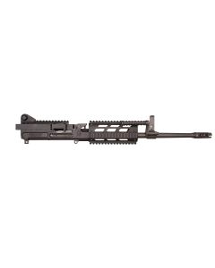 FightLite MCR DUAL-FEED AR-15 Upper Assembly - Black | 5.56 NATO | 16.25” Quick-Change Barrel | Accepts AR-15 Magazines & M27 Linked Ammo | 1913 Picatinny Rail-Interface System | RipBrake Muzzle Compensator