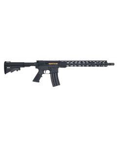Radical Firearms Forged AR15 Rifle - Black | 5.56NATO | 16" Barrel | 15" Free Float M-LOK Thin Rail | TiN (Gold) PVD BCG | CAR-15 Style Stock