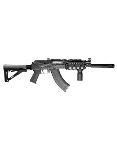 Zastava ZPAP92 AK-47 Rifle- Black | 7.62x39 | 16.5" Barrel | Pinned and Welded Muzzle Extension| Magpul CTR Stock
