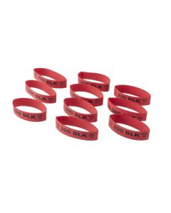 Faxon Firearms Magazine Marker Bands - 300 BLK | Red | 10 pack