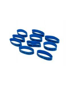 Faxon Firearms Magazine Marker Bands - 5.56/.223 | Blue | 10 pack