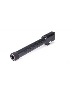 Faxon Firearms Match Series Glock G17 Flame Fluted Barrel 416R - Threaded | Black Nitride