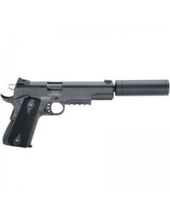 ATI GSG 1911 Pistol - Black | .22LR | 5" Threaded Barrel | 10rd | Picatinny Rail | 1/2x28 Thread Adaptor