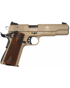 ATI GSG 1911 Pistol - Tan | .22LR | 5" Threaded Barrel | Wood Grips