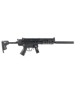 ATI GSG-16 Carbine - Black | .22LR | 16.25" Barrel | 10rd | Faux Suppressor | M-LOK Handguard