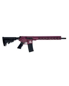 GLFA AR15 Rifle - Black Cherry | .223 Wylde | 16" Heavy Barrel | 15.25" M-LOK Handguard