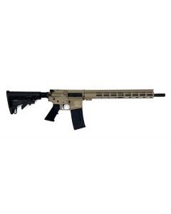 GLFA AR15 Rifle - FDE | .223 Wylde | 16" Heavy Barrel | 15.25" M-LOK Handguard