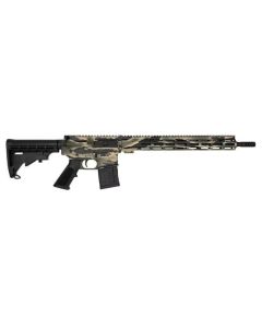 GLFA AR15 Rifle - Pursuit Green Camo | .223 Wylde | 16" Heavy Barrel | 15.25" M-LOK Handguard