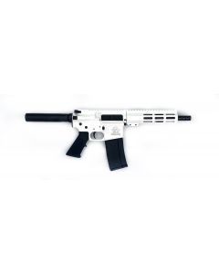 GLFA AR15 Pistol - White | .223 Wylde | 7.5" Heavy Barrel | 7" M-LOK Handguard