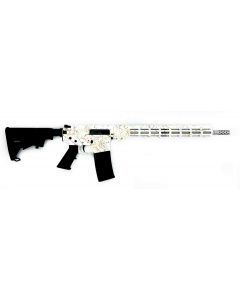 GLFA AR15 Rifle - White (Saved By The Splatter) | .223 Wylde | 16" Heavy Stainless Steel Barrel | 15.25" M-LOK Handguard