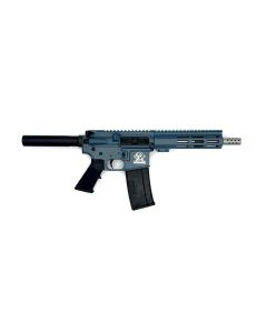 GLFA AR15 Pistol - Blue Titanium | .223 Wylde | 7.5" Heavy Stainless Steel Barrel | 7" M-LOK Handguard