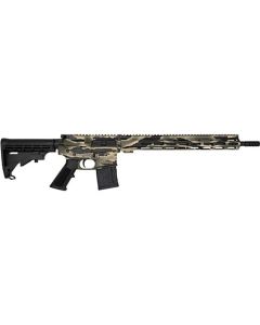 GLFA AR15 Rifle - Pursuit Green Camo | .223 Wylde | 16" Heavy Stainless Steel Barrel | 15.25" M-LOK Handguard