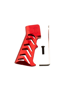 Alien Armory Tactical Gravity 3.2 Skeleton Aluminum Pistol Grip - Red