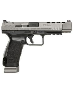 CANIK TP9SFx Pistol - Tungsten | 9mm | 5.2" Barrel | 2 - 20rd Mag | Full Accessory Kit