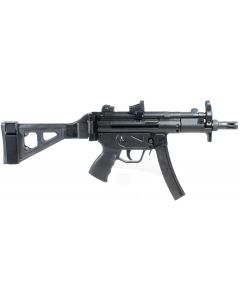 Century Arms AP5-P Pistol - Black | 9mm | 5.8" Barrel | 2 x 30rd Mags | Folding SB Tactical Brace | Shield SMS2 Optic