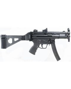 Century Arms AP5-M Pistol - Black | 9mm | 4.6" Barrel | 2 x 30rd Mags | Folding SB Tactical Brace | Shield SMS2 Optic